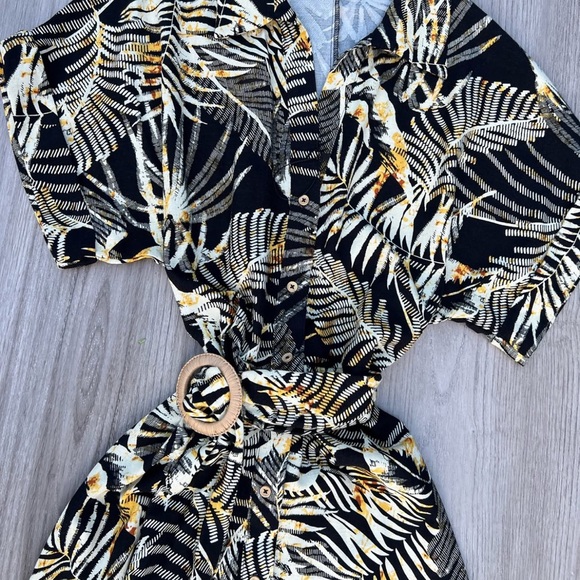 Size Medium | Zara | 100% Cotton Belted Shirt Dress - Picture 7 of 10